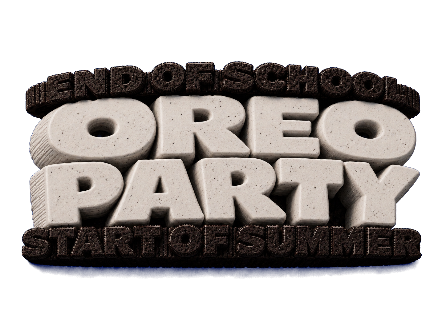 End of School. Oreo Party. Start of Summer.